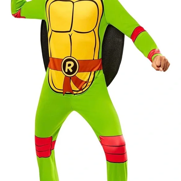Nickelodeon Teenage Mutant Ninja Turtles Rafael Costume Size large NWT - Picture 5 of 5